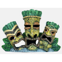 Deco Tiki Triple Brown